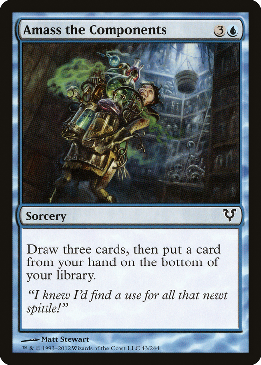 Amass the Components (043) Foil - Avacyn Restored