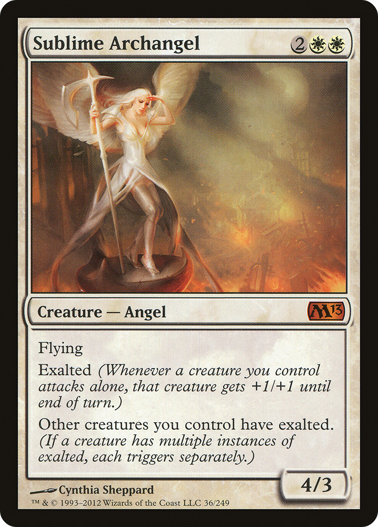 Sublime Archangel (036) Foil - Magic 2013