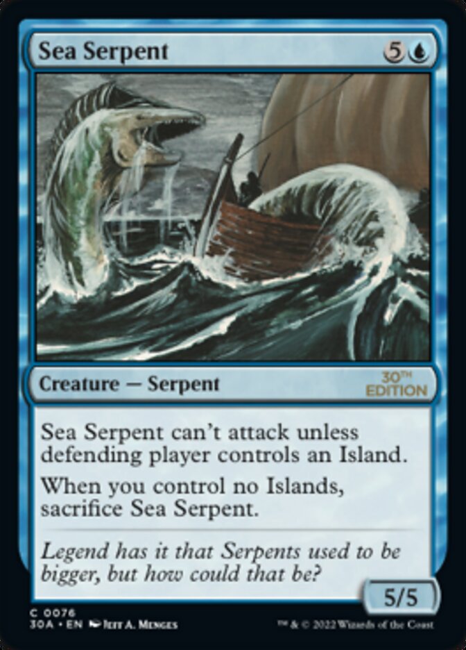 Sea Serpent (076) - 30th Anniversary Edition