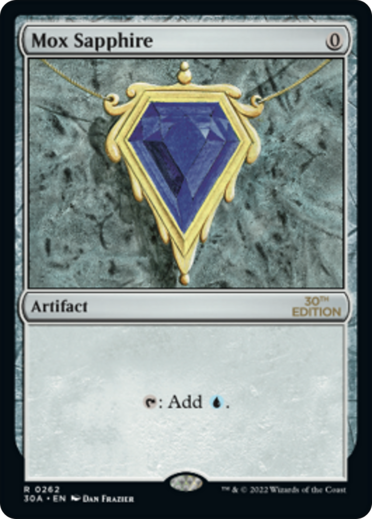 Mox Sapphire (262) - 30th Anniversary Edition