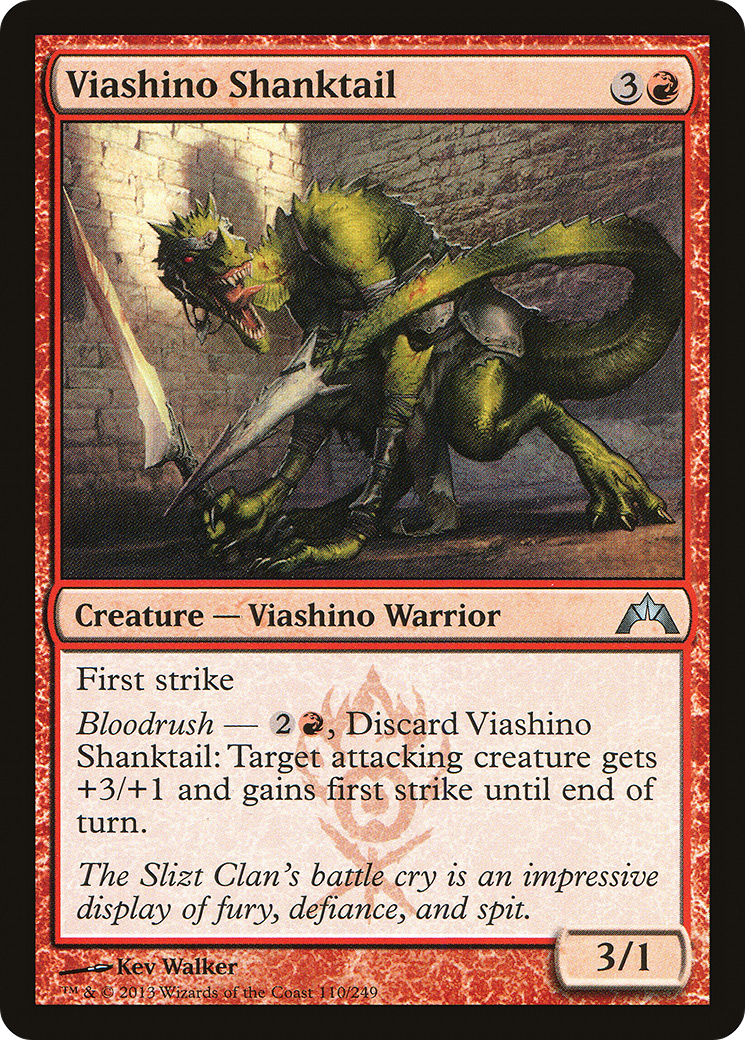 Viashino Shanktail (110) Foil - Gatecrash