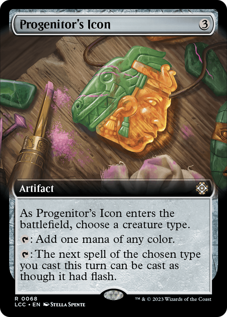 Progenitor's Icon (Extended Art) (068) - The Lost Caverns of Ixalan Commander