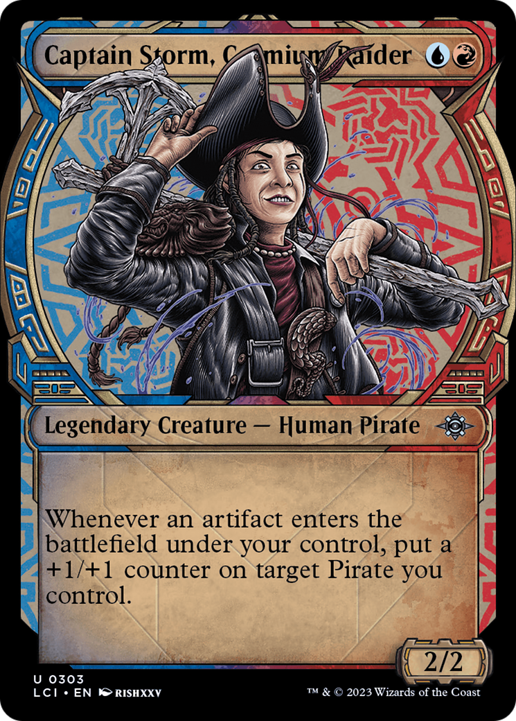 Captain Storm, Cosmium Raider (Showcase) [The Lost Caverns of Ixalan] Foil