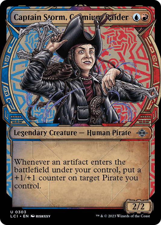 Captain Storm, Cosmium Raider (Showcase) [The Lost Caverns of Ixalan] Foil