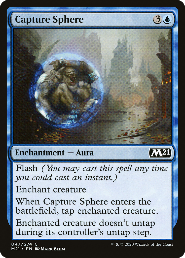 Capture Sphere [Core Set 2021] Foil