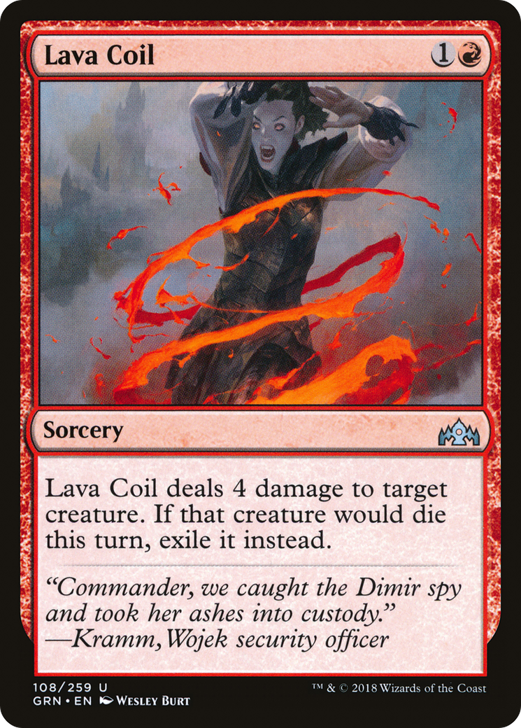 Lava Coil (108) - Guilds of Ravnica