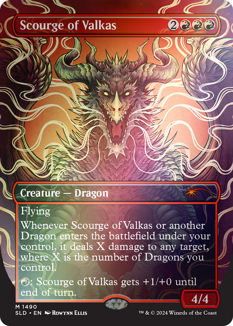Scourge of Valkas (1490) Foil - Secret Lair Drop