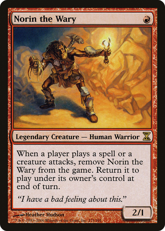 Norin the Wary (171) Foil - Time Spiral