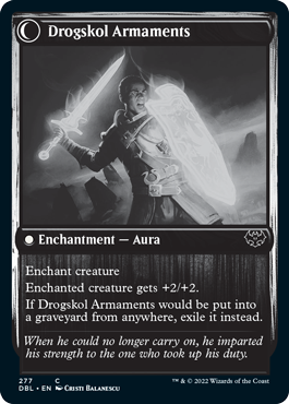 Drogskol Infantry // Drogskol Armaments (277) - Innistrad: Double Feature