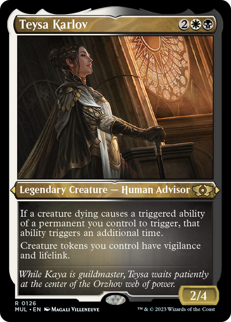 Teysa Karlov (126) Etched - Multiverse Legends