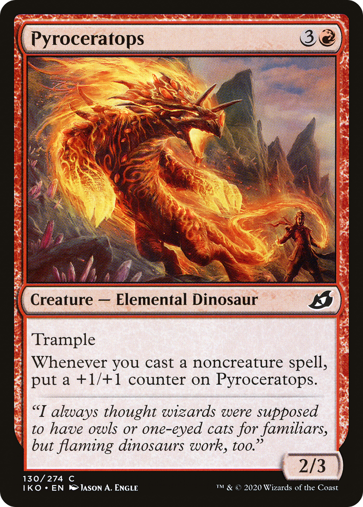 Pyroceratops (130) - Ikoria: Lair of Behemoths