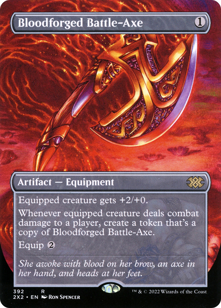 Bloodforged Battle-Axe (392) - Double Masters 2022