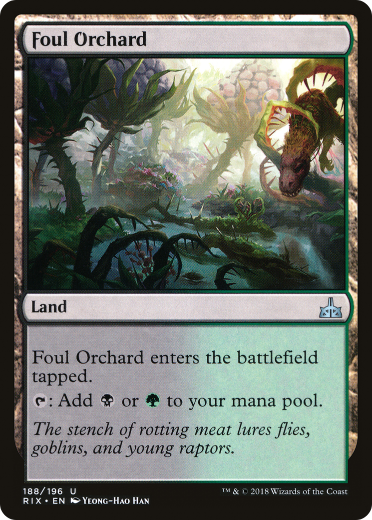 Foul Orchard (188) - Rivals of Ixalan