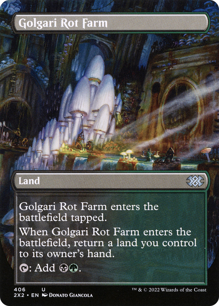 Golgari Rot Farm (406) - Double Masters 2022