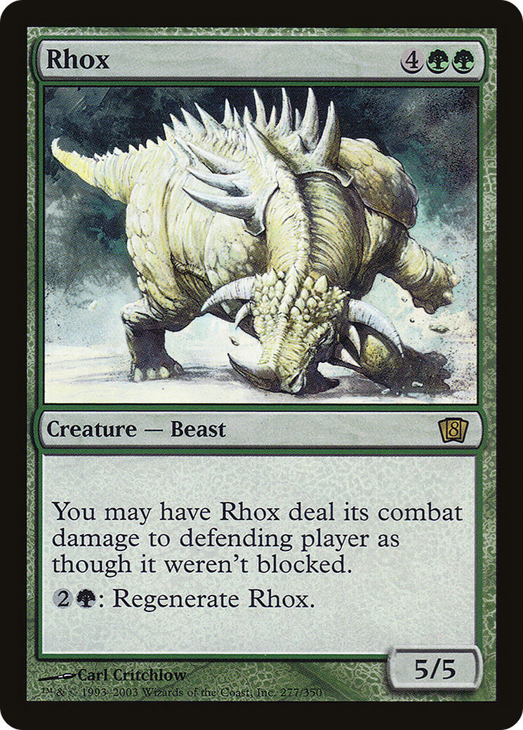 Rhox (277) Foil - Eighth Edition