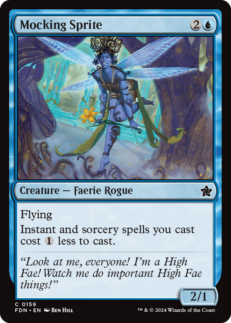 Mocking Sprite [Foundations] Foil