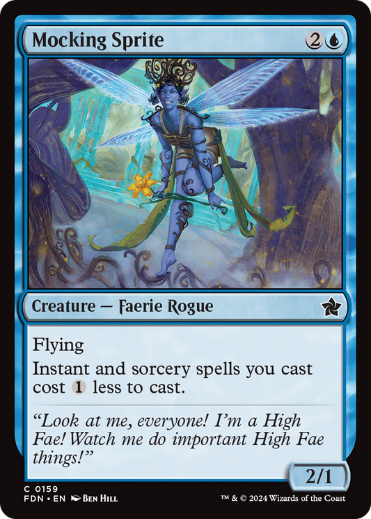 Mocking Sprite [Foundations] Foil