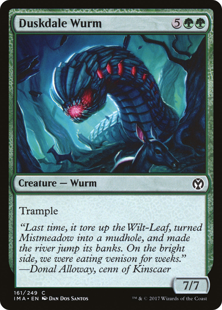 Duskdale Wurm (161) - Iconic Masters