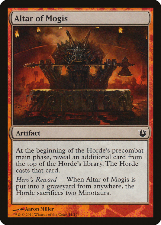 Altar of Mogis (011) - Born of the Gods Battle the Horde