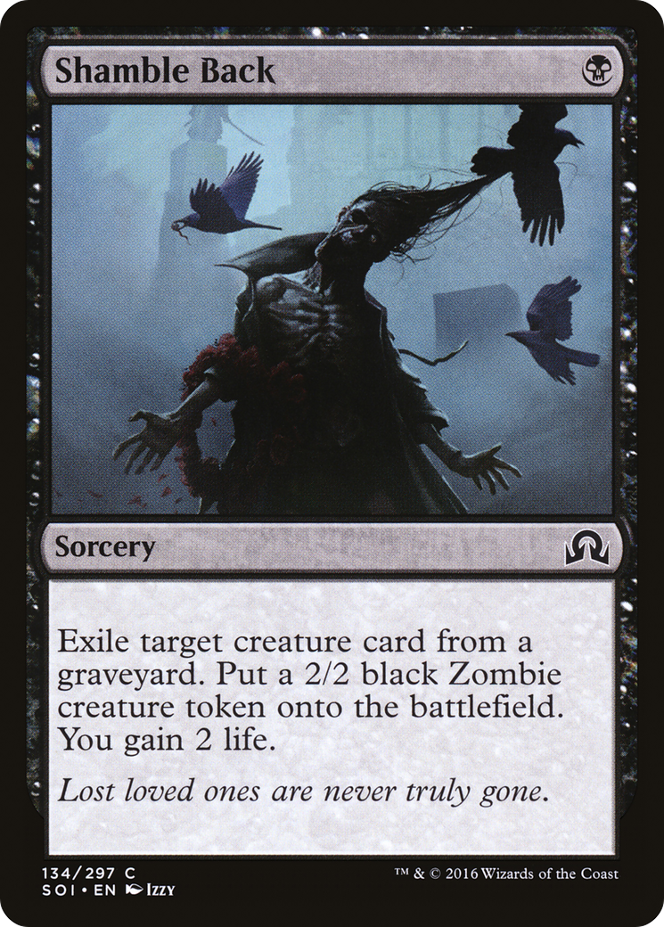 Shamble Back (134) Foil - Shadows over Innistrad