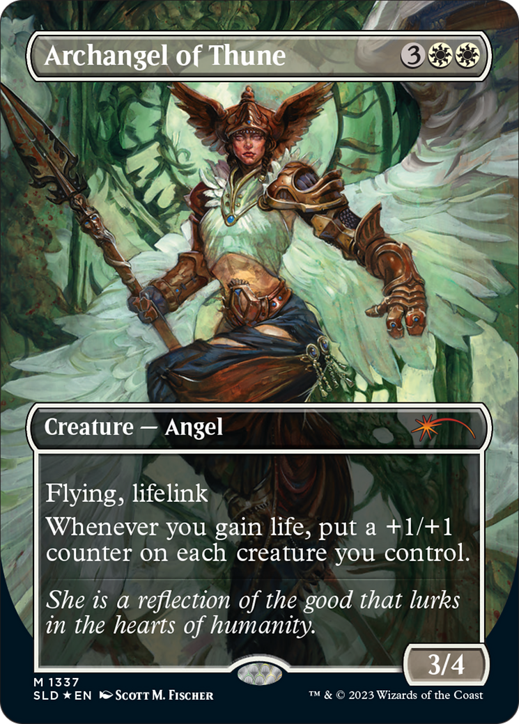 Archangel of Thune (1337) Foil - Secret Lair Drop