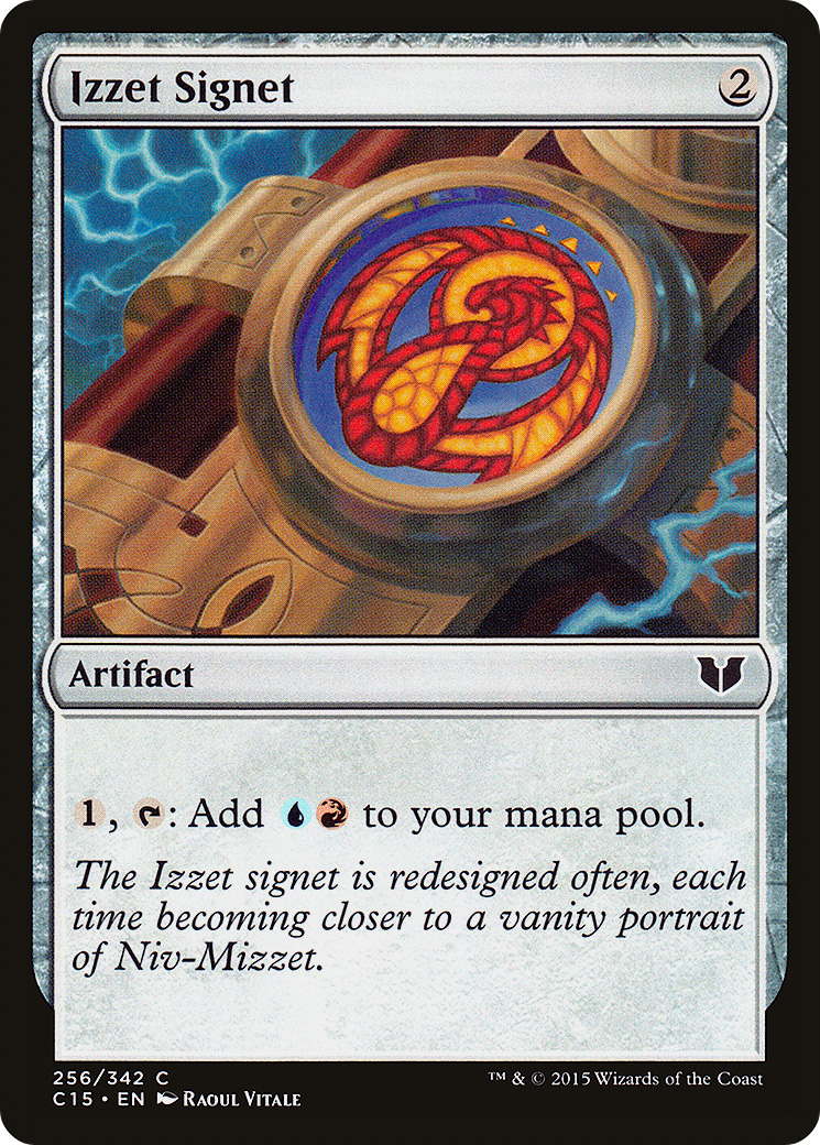 Izzet Signet (256) - Commander 2015