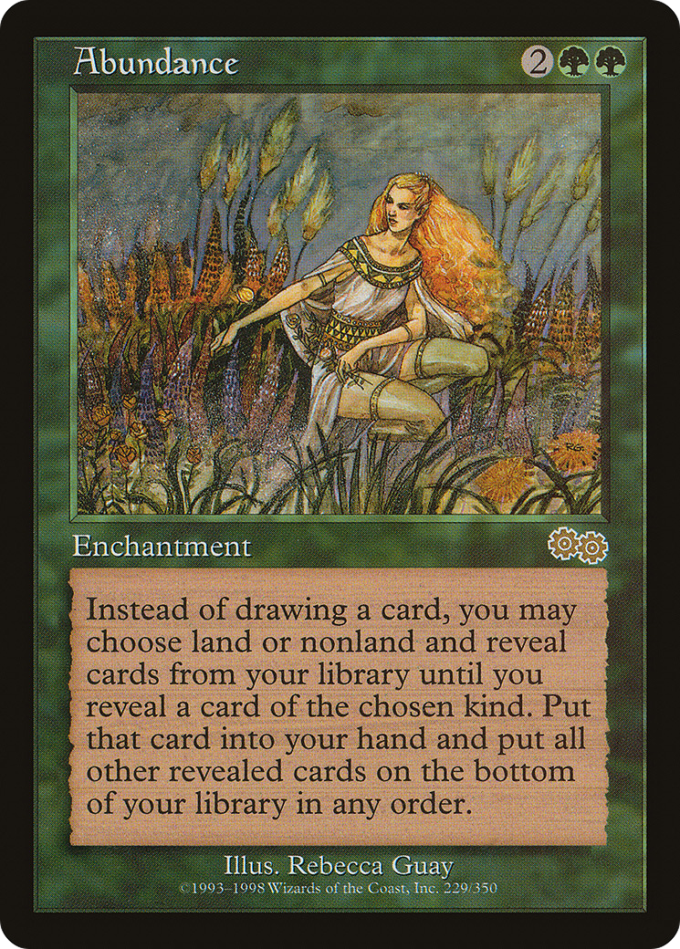 Abundance [Urza's Saga] | Silver Goblin