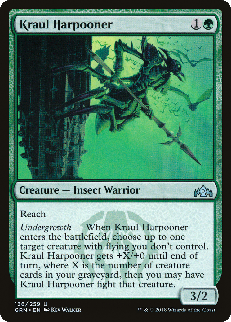 Kraul Harpooner (136) - Guilds of Ravnica