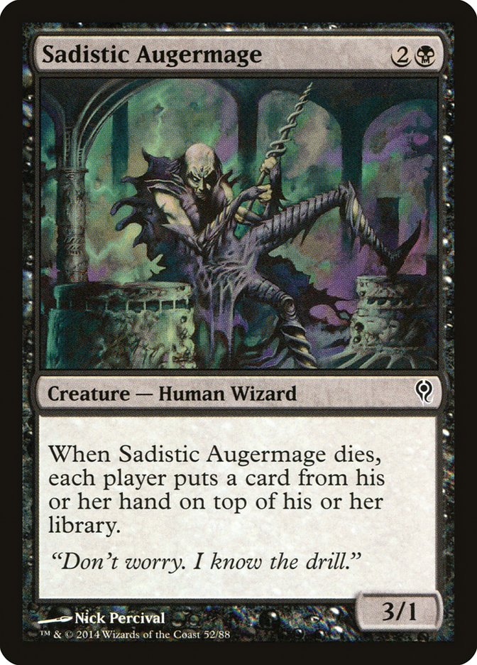 Sadistic Augermage [Duel Decks: Jace vs. Vraska] | Silver Goblin