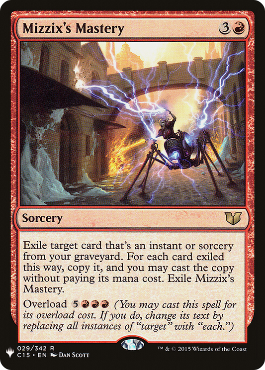 Mizzix's Mastery (C15-29) - The List