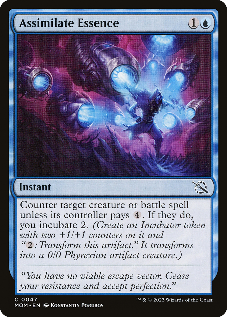 Assimilate Essence (047) Foil - March of the Machine