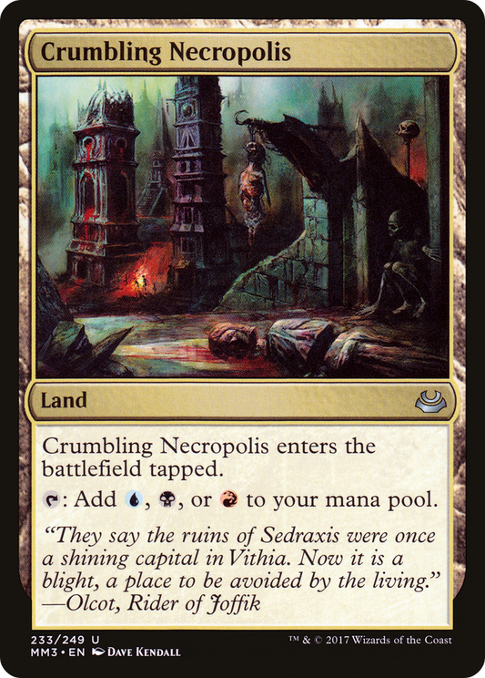 Crumbling Necropolis (233) - Modern Masters 2017