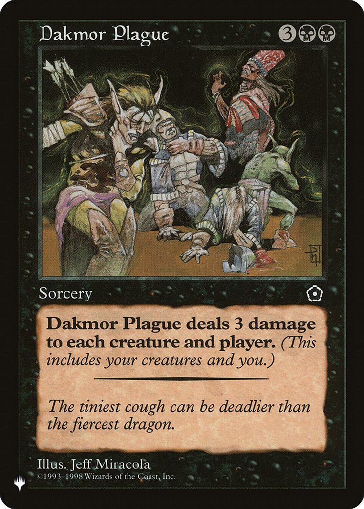Dakmor Plague (Retro) (P02-69) - The List