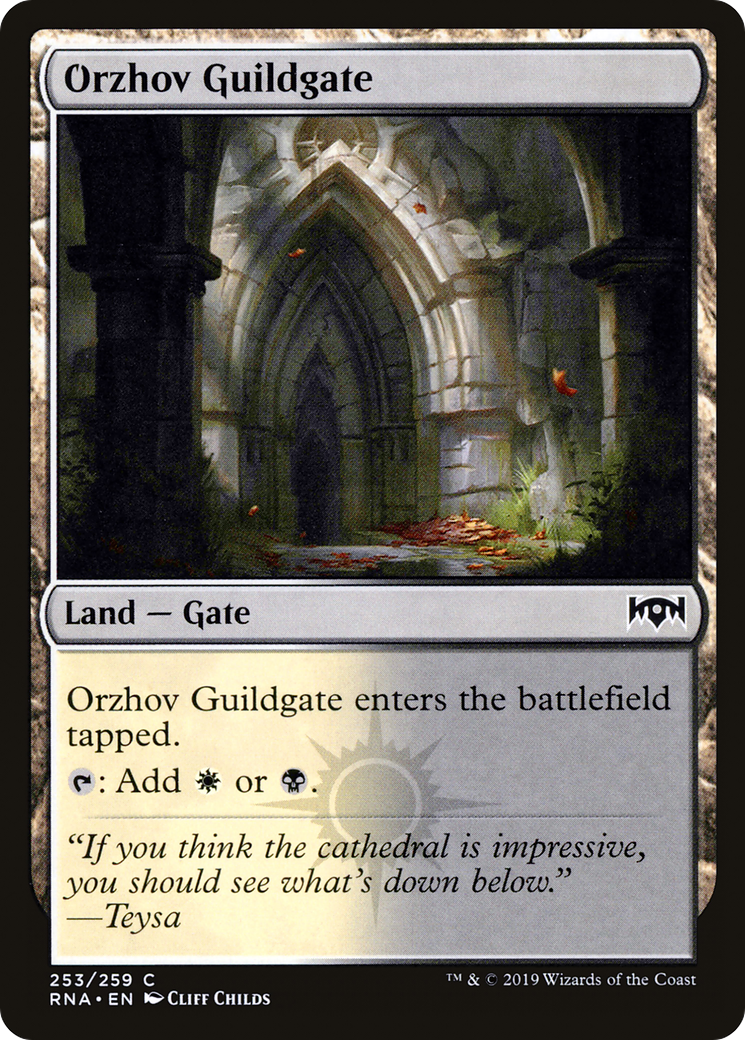 Orzhov Guildgate (253) - Ravnica Allegiance