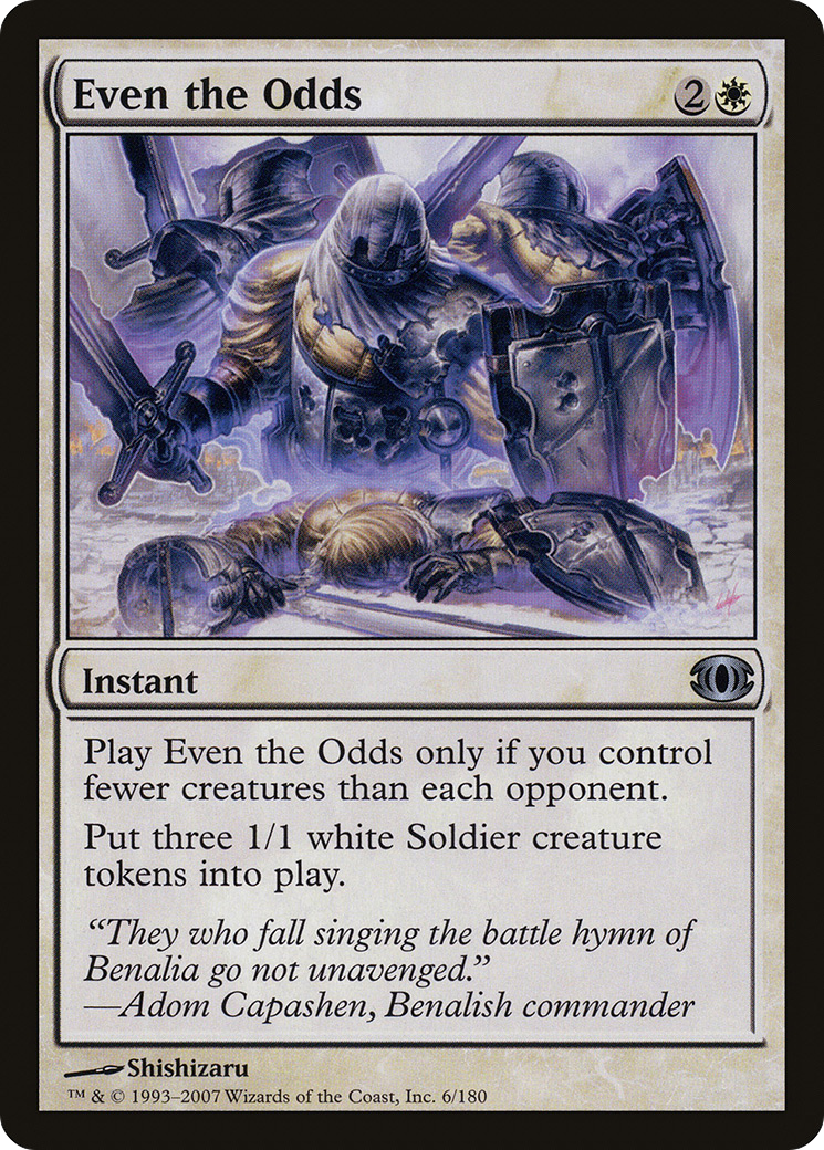 Even the Odds (006) Foil - Future Sight