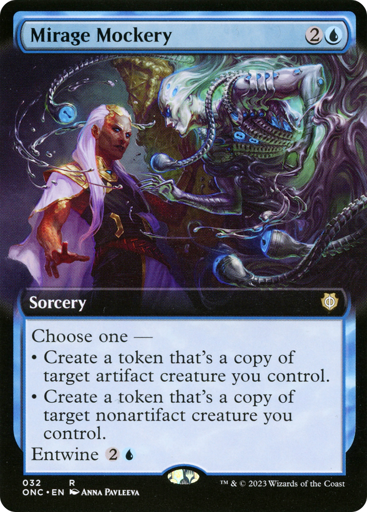 Mirage Mockery (Extended Art) (032) - Phyrexia: All Will Be One Commander