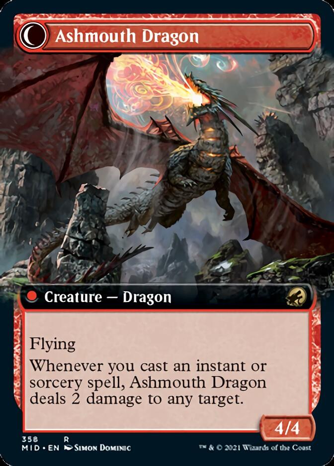 Smoldering Egg (Extended Art) (358) Foil - Innistrad: Midnight Hunt