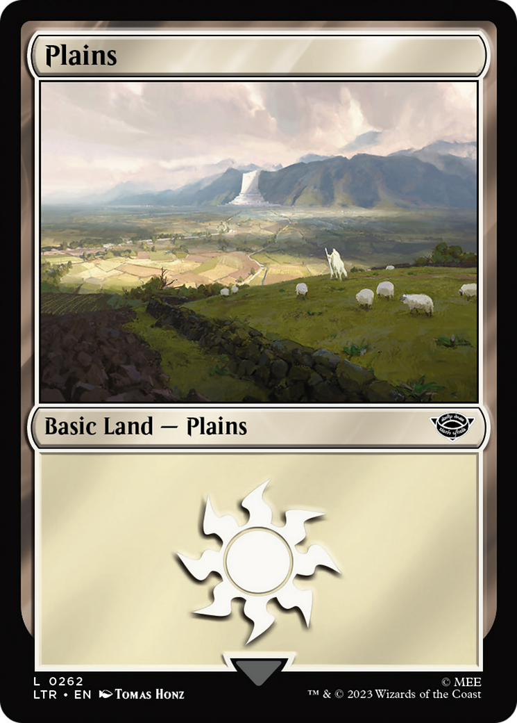 Plains (262) Foil - The Lord of the Rings: Tales of Middle-earth