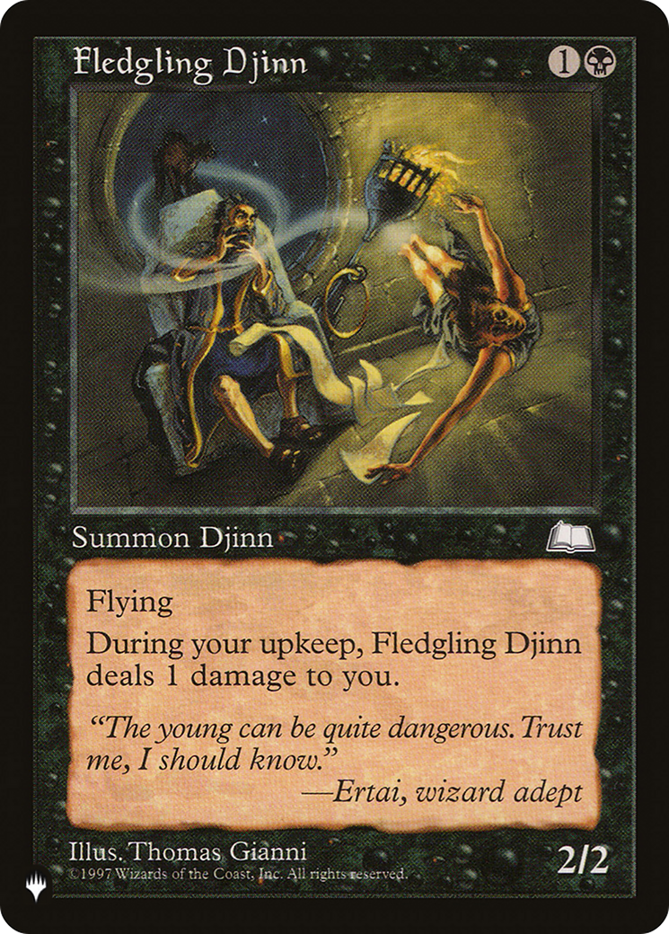 Fledgling Djinn (Retro) (WTH-69) - The List