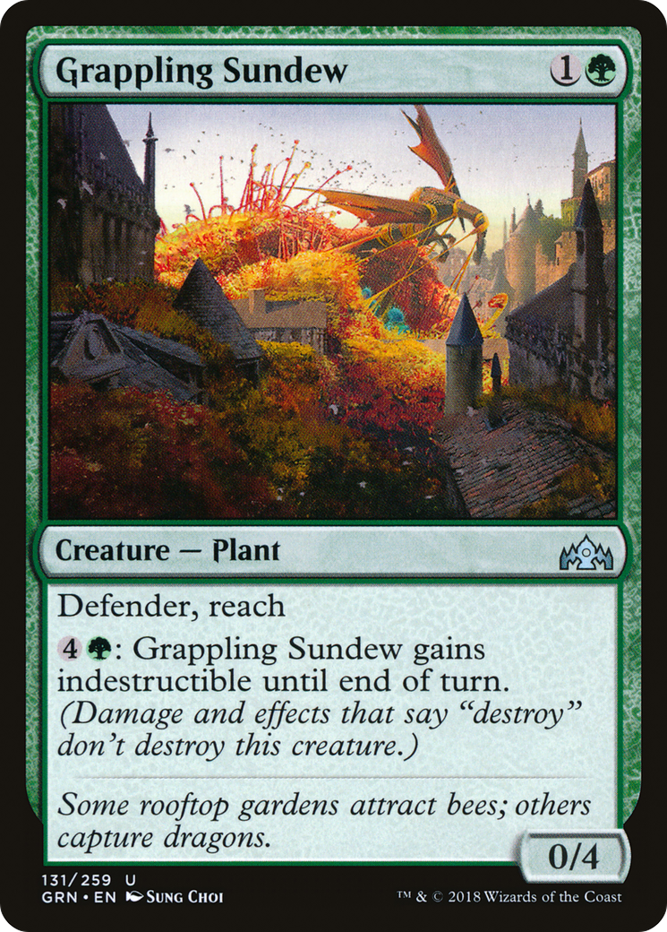 Grappling Sundew (131) - Guilds of Ravnica