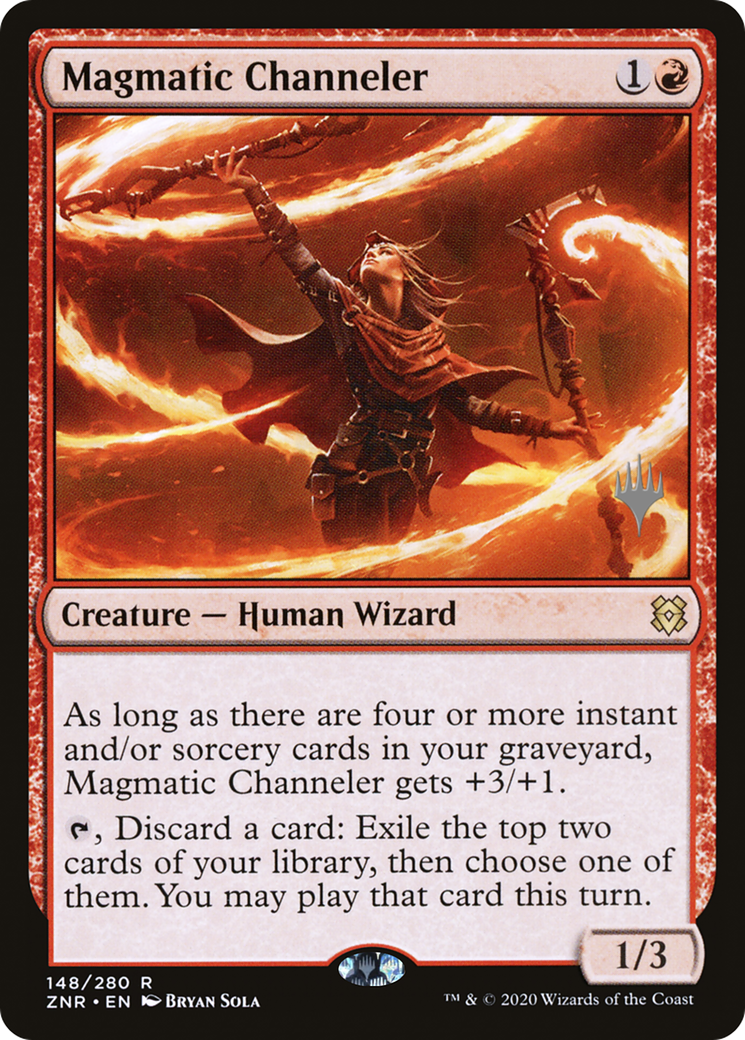 Magmatic Channeler (148) Foil - Zendikar Rising Promos