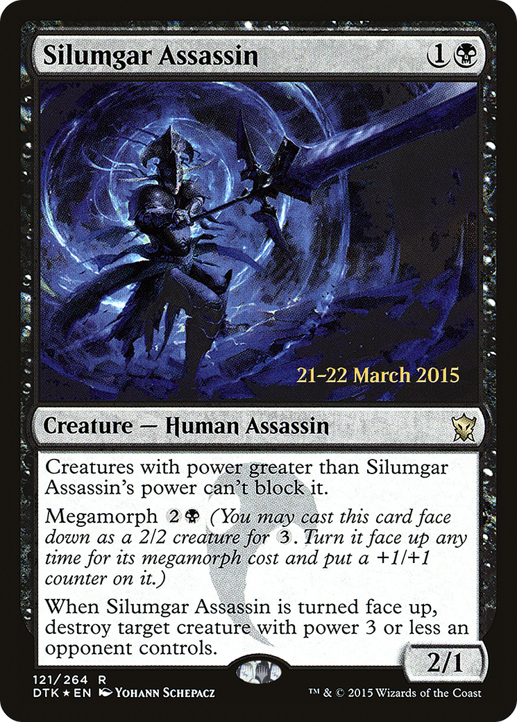 Silumgar Assassin (121) Foil - Dragons of Tarkir Promos