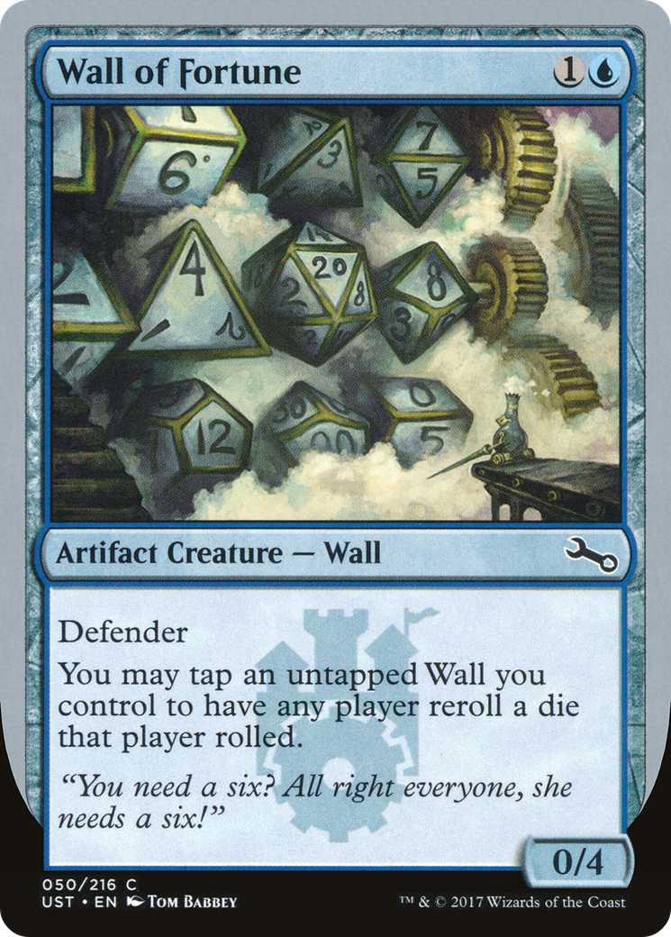 Wall of Fortune (050) Foil - Unstable