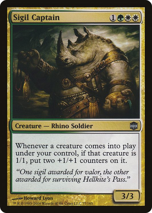 Sigil Captain (077) - Alara Reborn