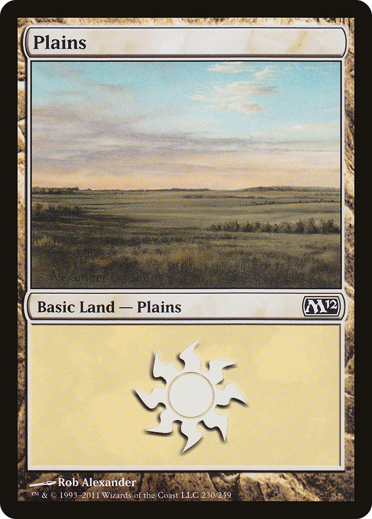 Plains (230) Foil - Magic 2012