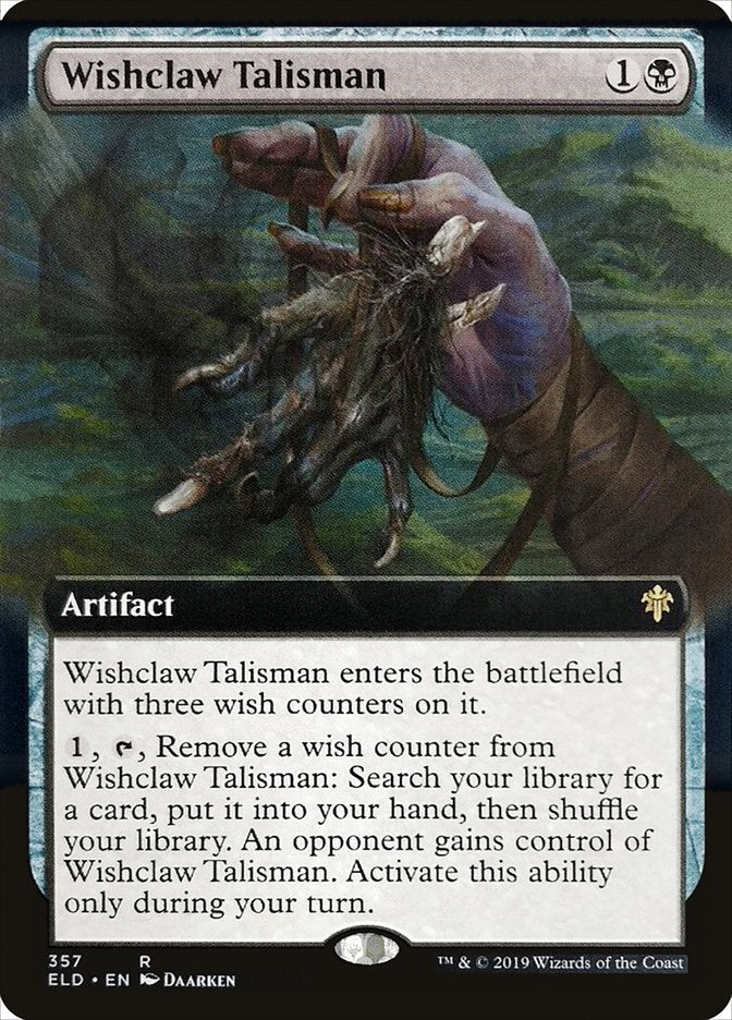 Wishclaw Talisman (Extended Art) [Throne of Eldraine] | Silver Goblin