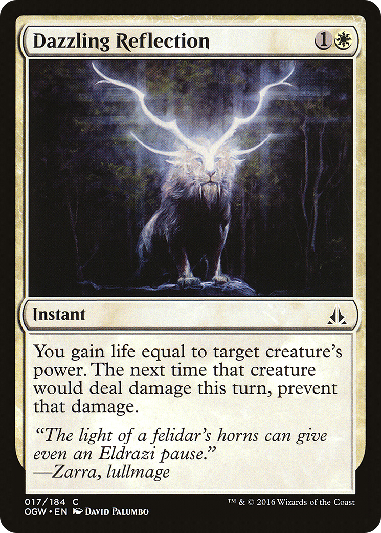 Dazzling Reflection (017) Foil - Oath of the Gatewatch
