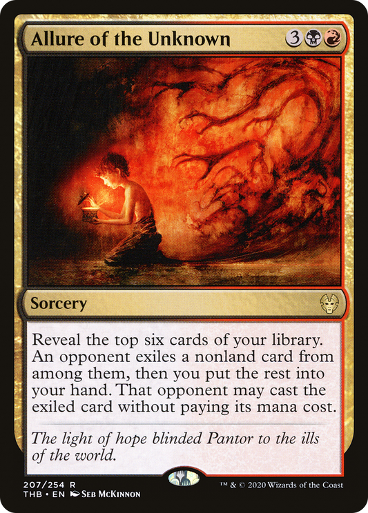 Allure of the Unknown (207) Foil - Theros Beyond Death