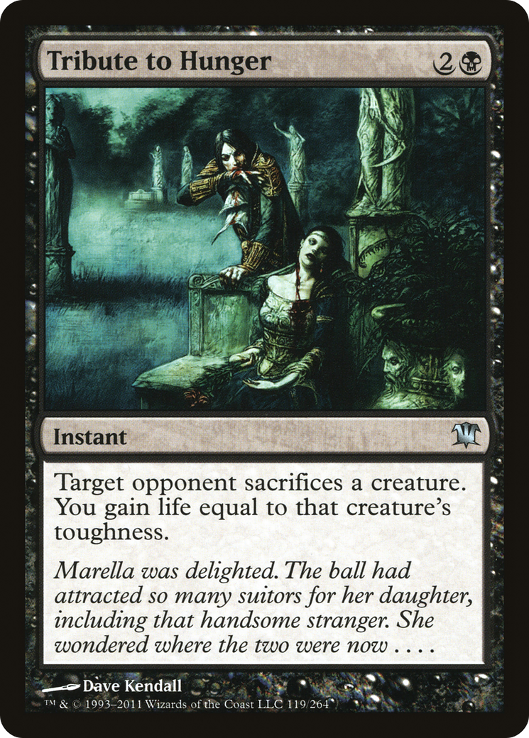 Tribute to Hunger [Innistrad] Foil