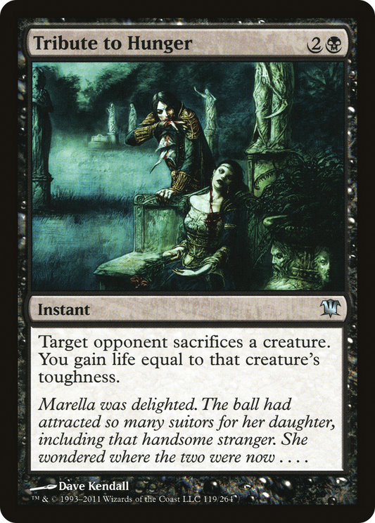 Tribute to Hunger [Innistrad] Foil